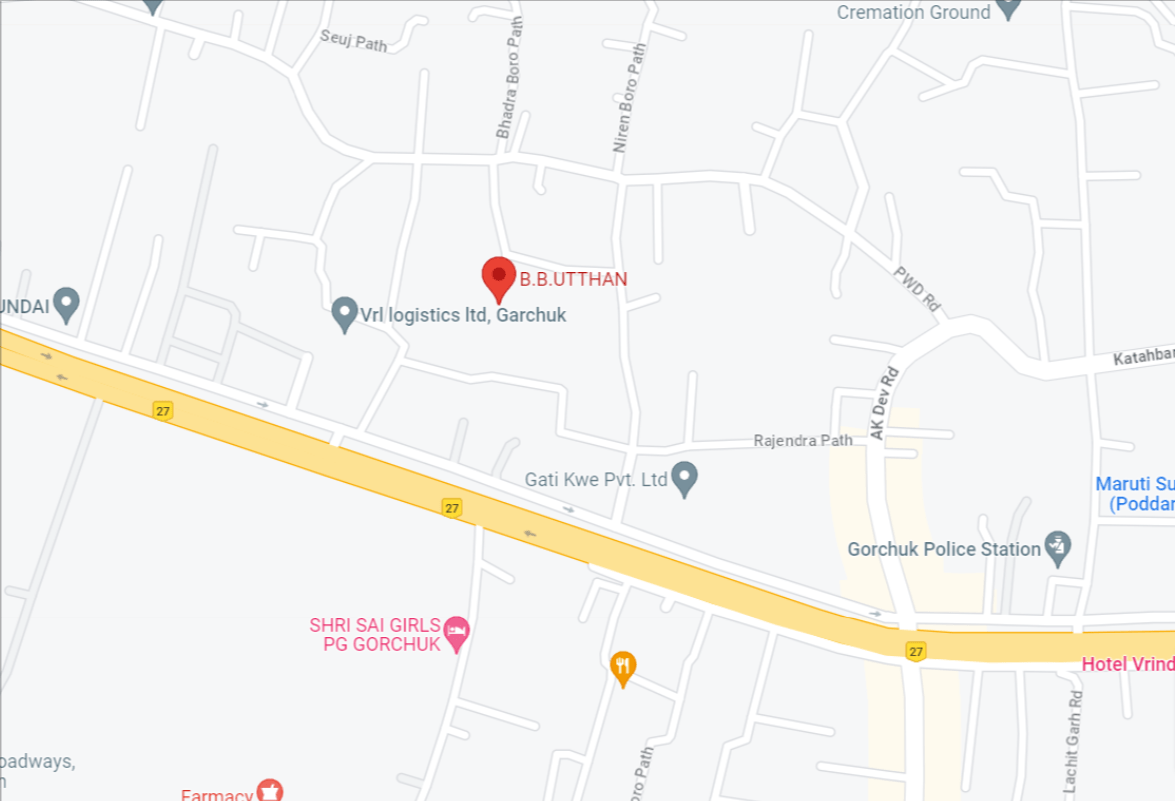 B.B. Utthan google map location